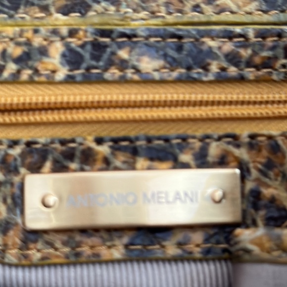 Antonio Melanin faux snake skin bag - Picture 3 of 7